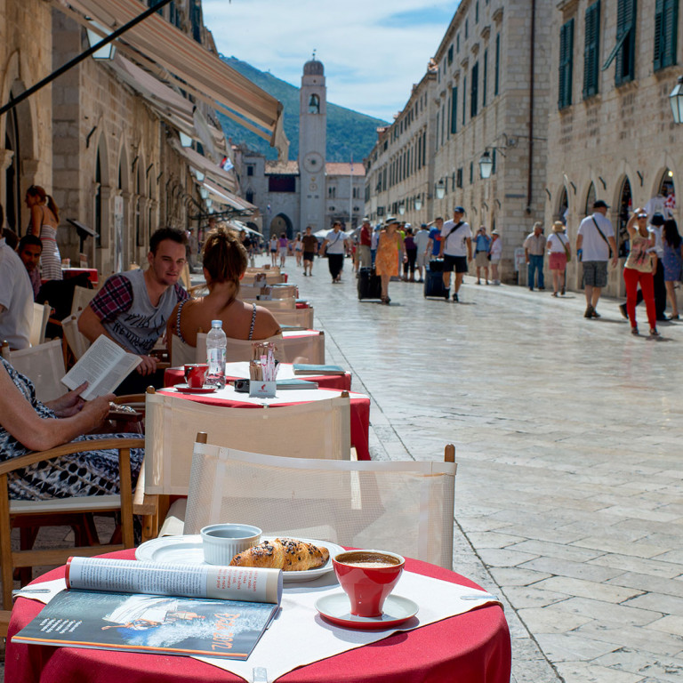 Dubrovniks Kultur des Kaffeegenusses