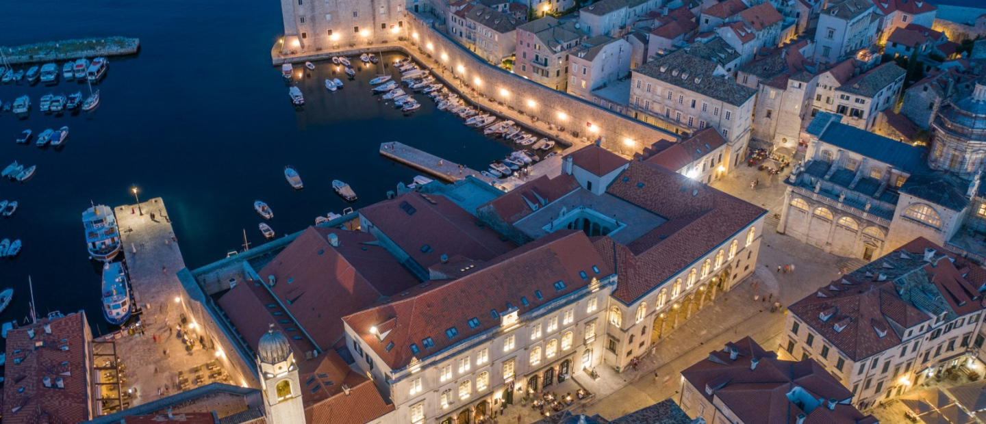 Dubrovnik at night Dubrovnik at night