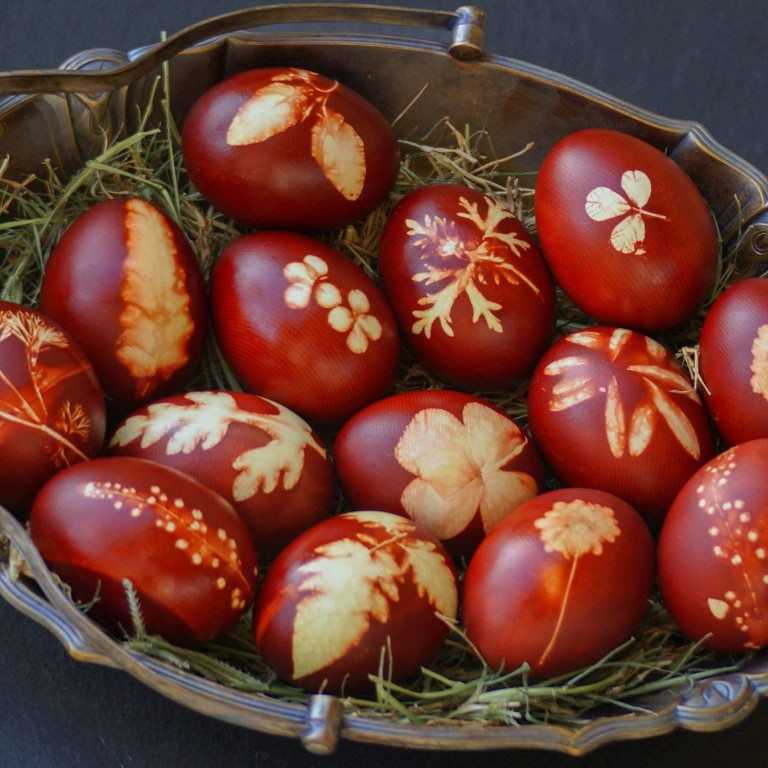 Traditional Easter Eggs in Dubrovnik