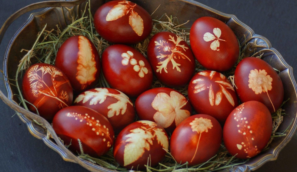 Traditional Easter Eggs in Dubrovnik